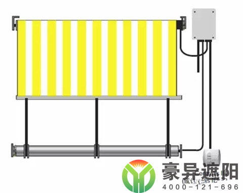 電動天棚簾,FTS電動天棚簾,遮陽簾廠家,豪異遮陽,4000-121-696