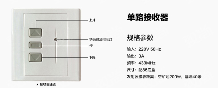 電動升降開合簾